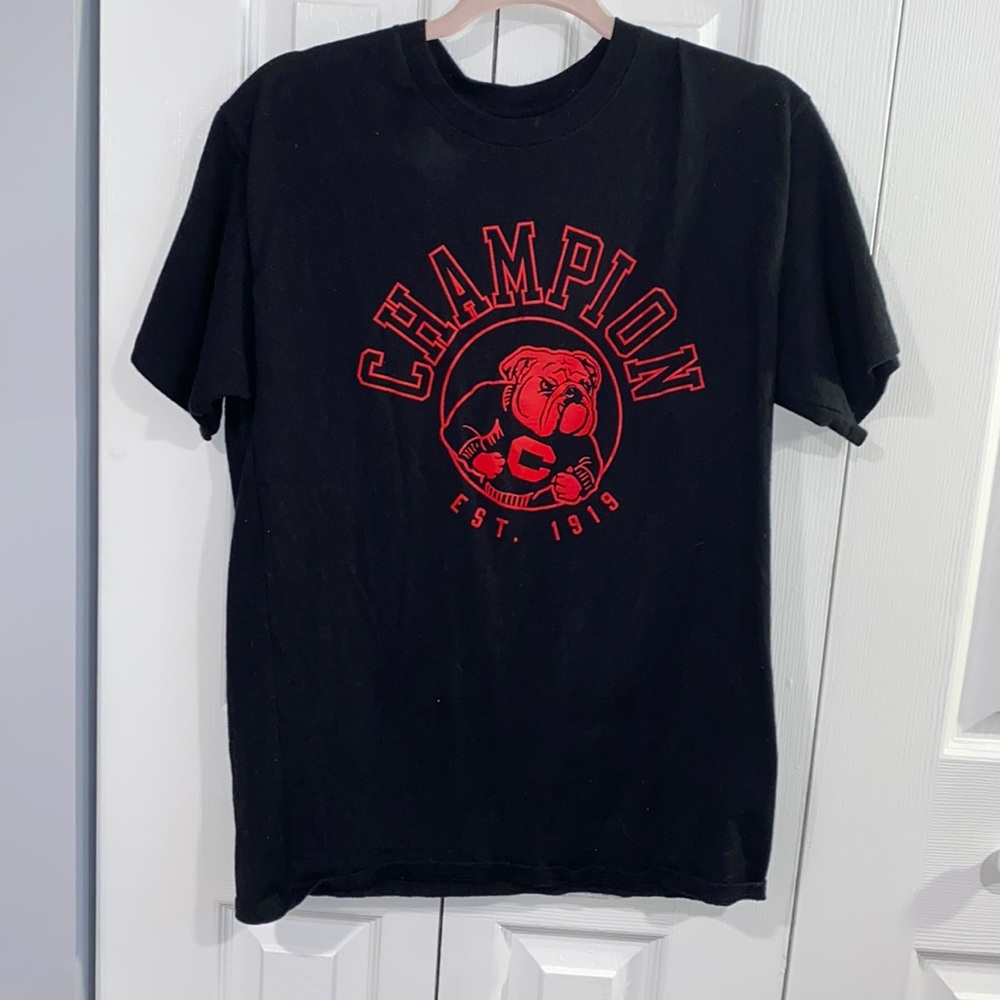 champion bulldog tee